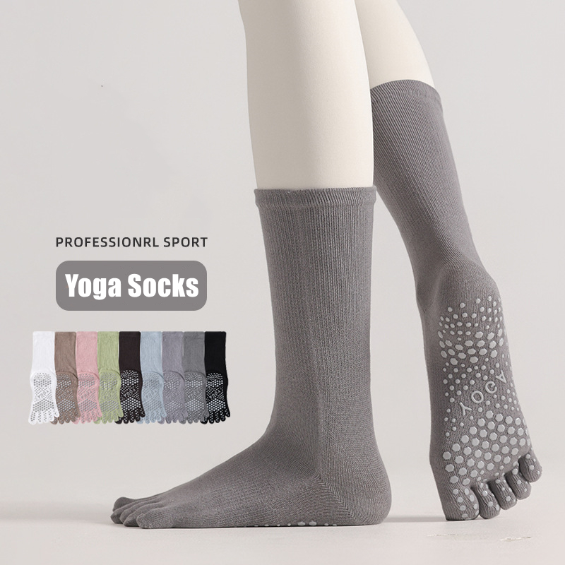 Youtube Yoga Pilates - 1 paire de chaussettes de Yoga