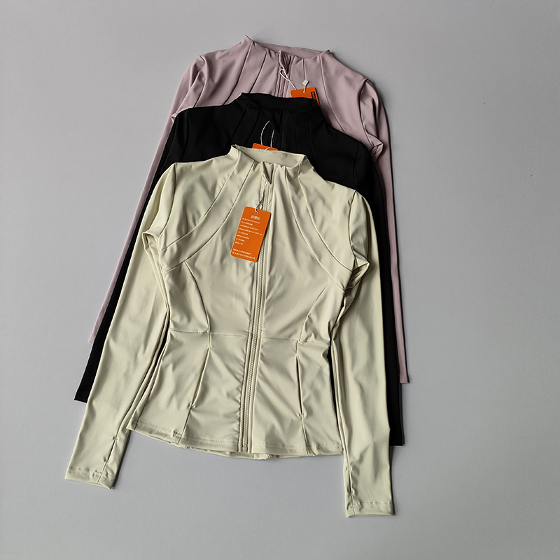 Pilates Yoga Jacket - Veste de sport pour femmes, fermeture