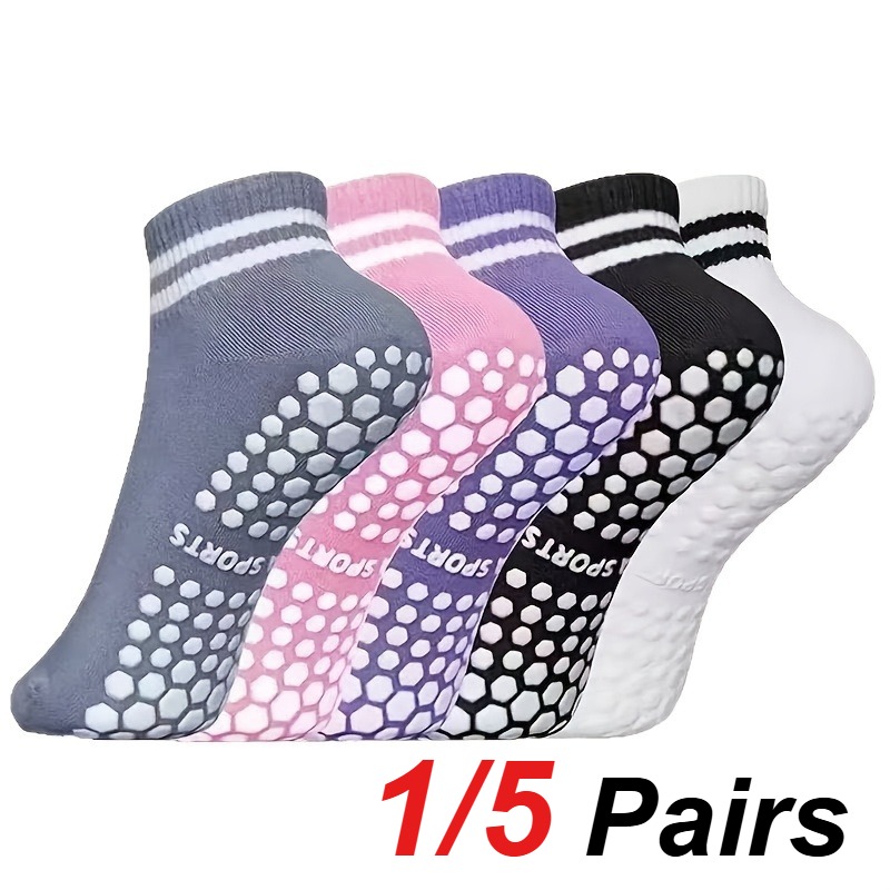 Pilates & Yoga Unleashed International Academy - 1/5 paires de chaussettes de yoga