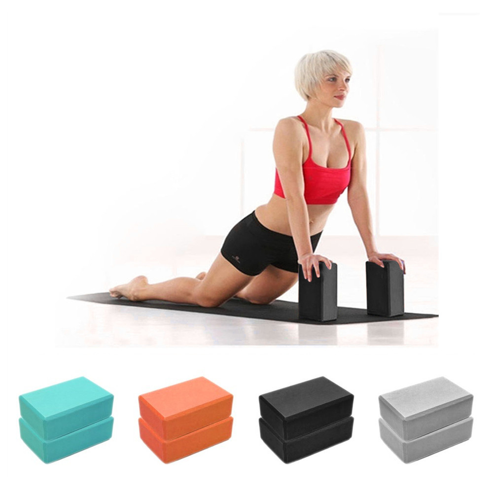 Pilates Yoga Block - Bloc de Yoga EVA coloré, brique