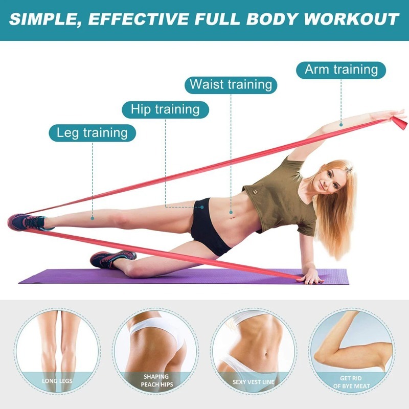 Bandes de résistance en latex  - Pilates Yoga Bar avis et prix