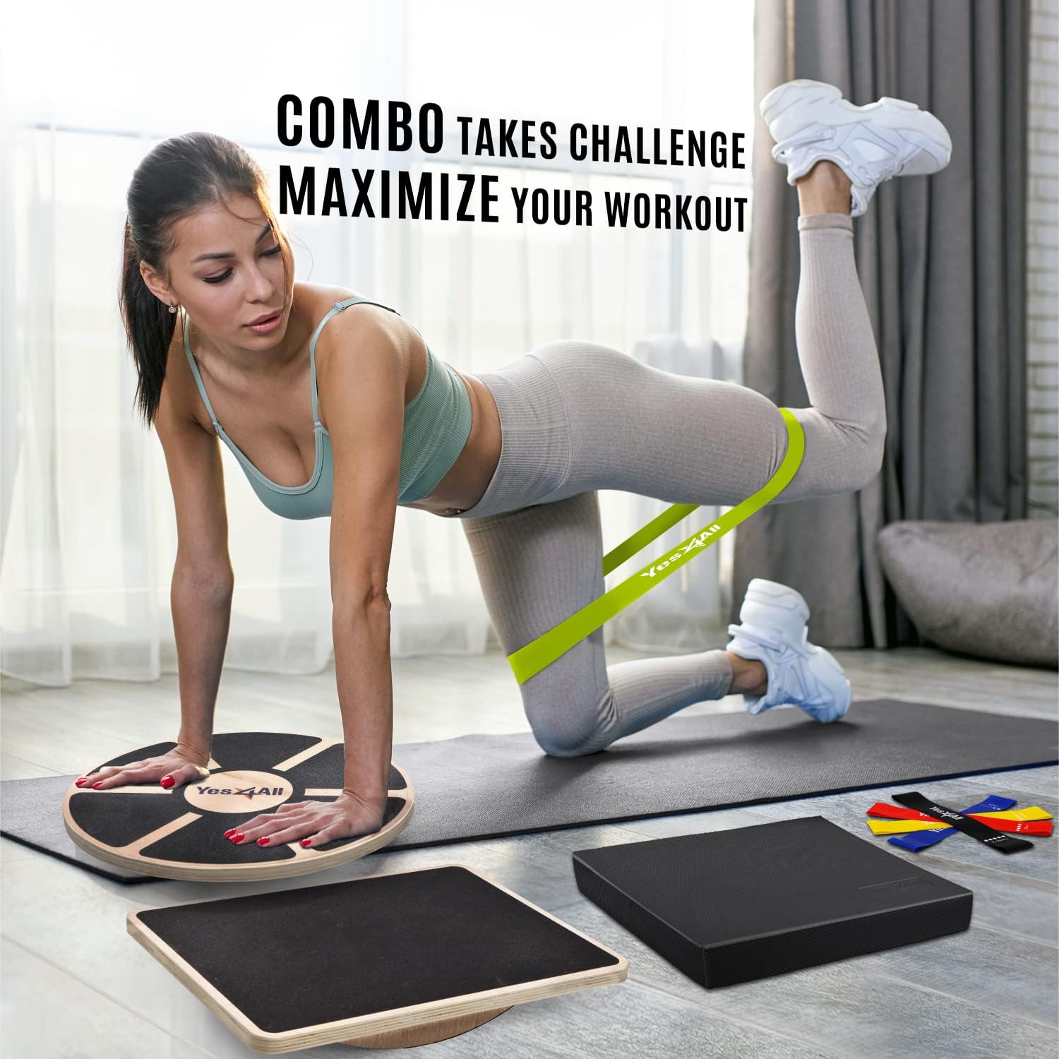 Planche d'équilibre en bois po - Balance Board Wobble avis et prix
