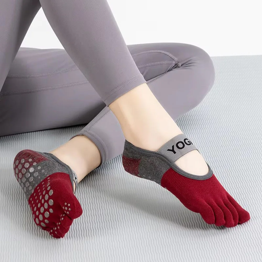 1 paire de chaussettes à cinq  - Youtube Yoga Pilates avis et prix