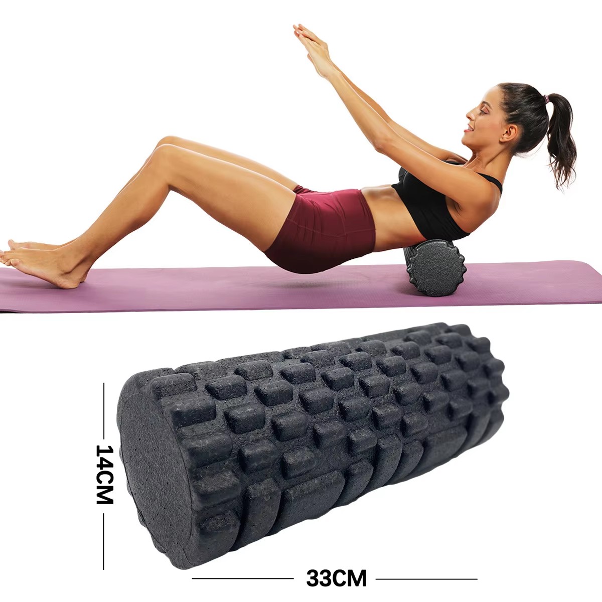 30/33cm Fitness rouleau de mou - Pilates Yoga Bar avis et prix