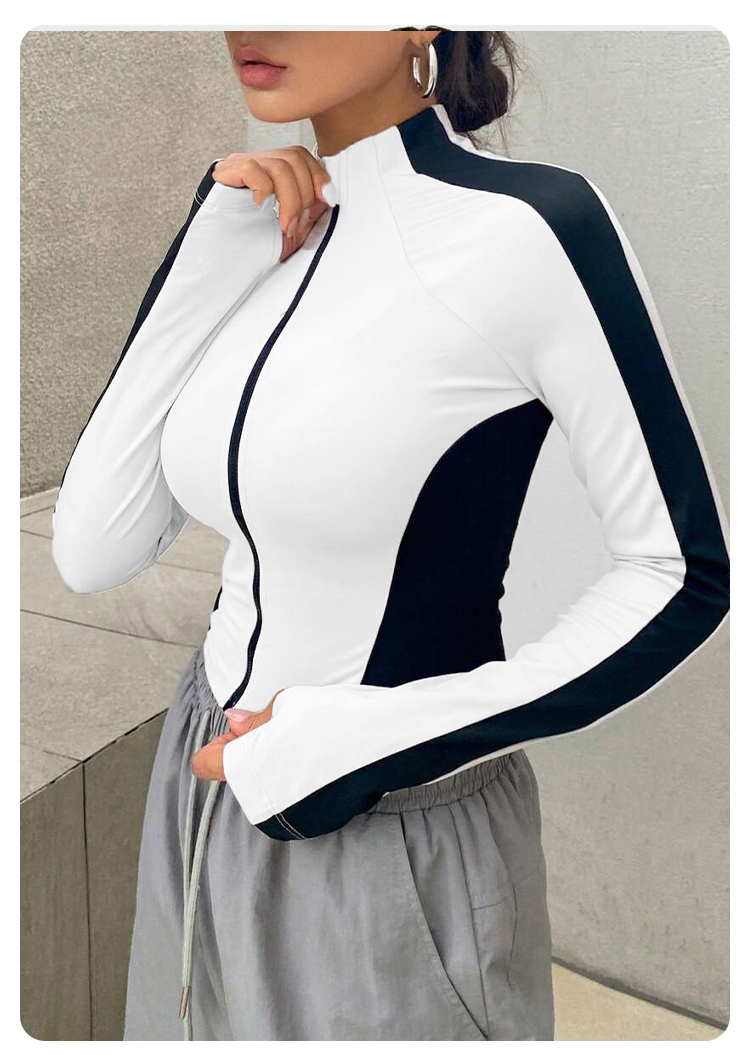 Veste de yoga à col montant, v - Pilates Yoga Jacket avis et prix