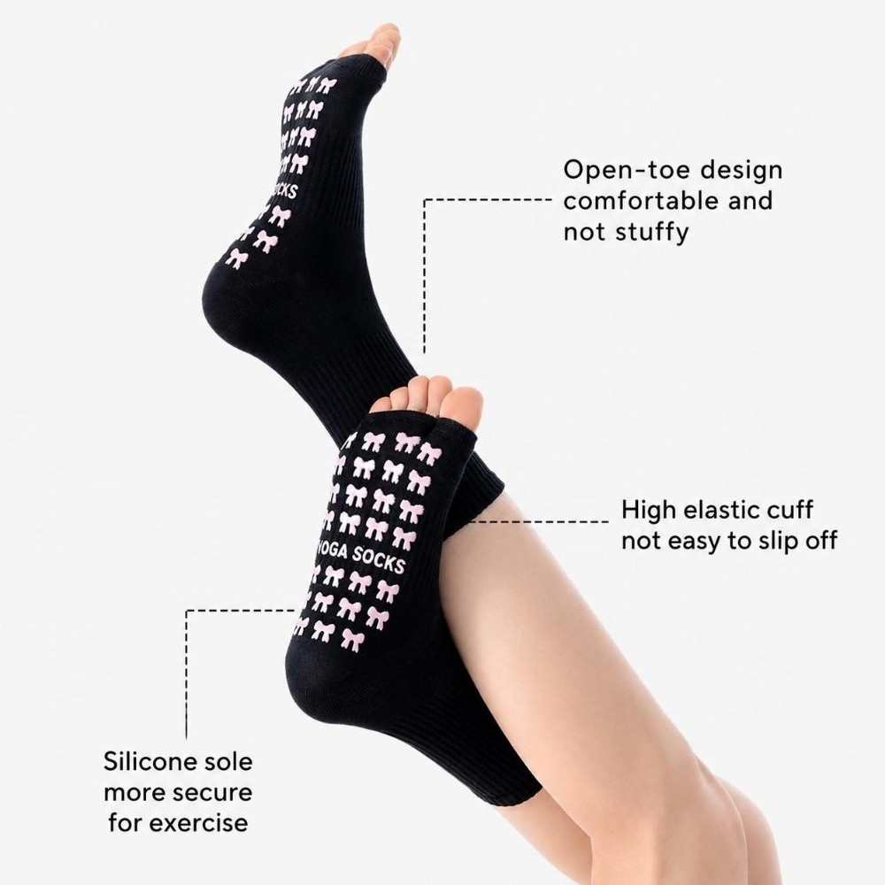 Chaussettes de Pilates en coto - Youtube Yoga Pilates avis et prix