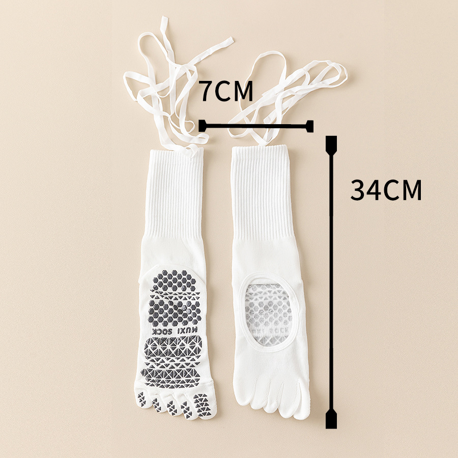 Chaussettes de yoga à lacets p - Youtube Yoga Pilates avis et prix