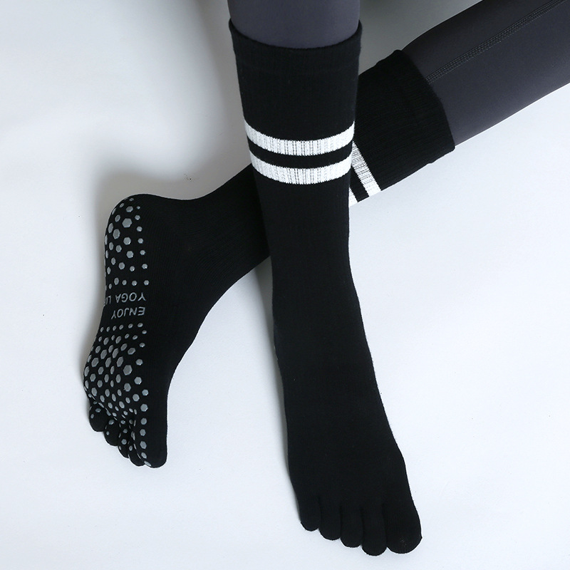 Chaussettes de yoga à cinq doi - Youtube Yoga Pilates avis et prix